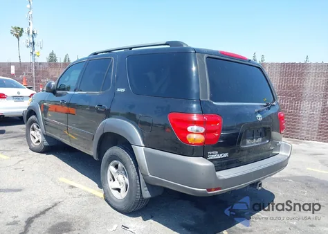 2004 Toyota Sequoia Sr5 V8 from USA, damaged, VIN 5TDZT34A74S229166